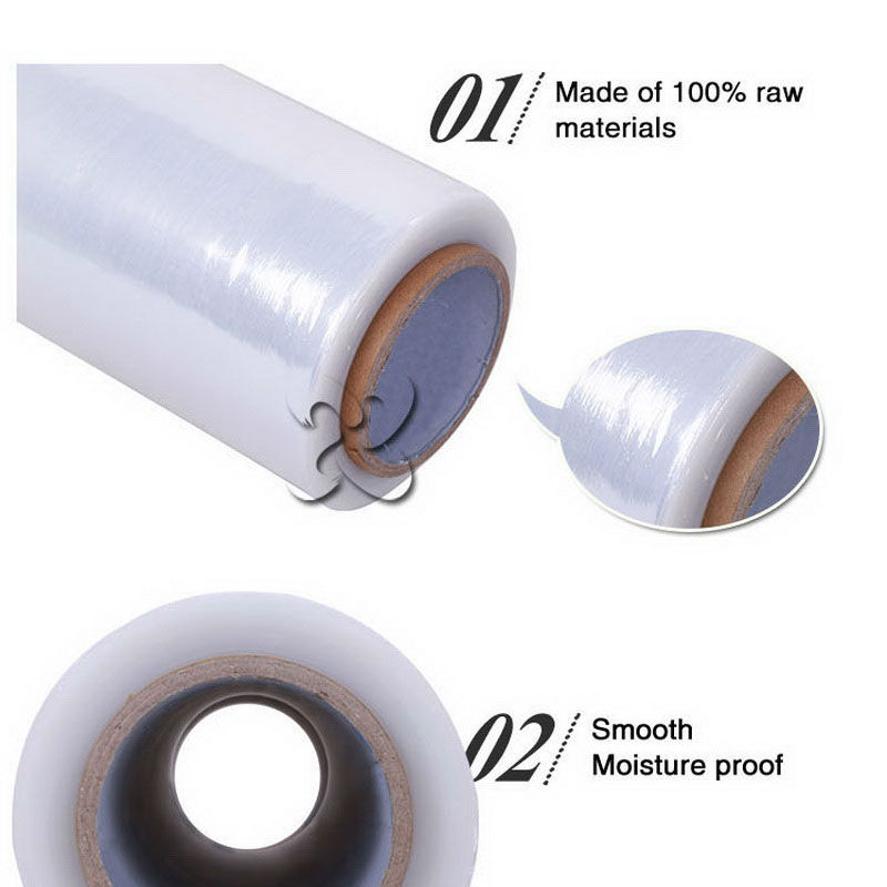 Clear Stretch Film Plastic Pallet Wrap