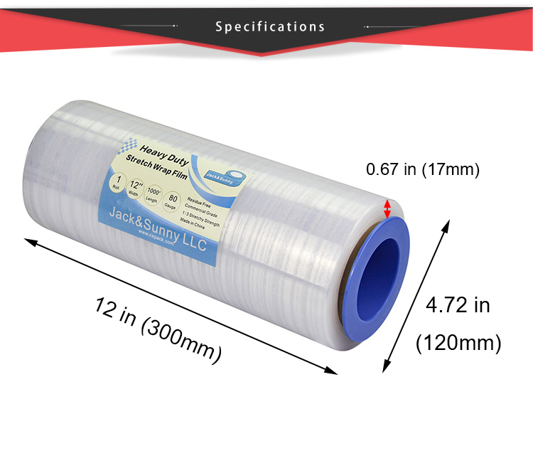 stretch film roll size stretch film roll size