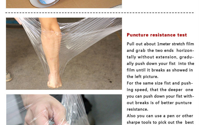 Black Stretch Wrap Plastic Film Roll