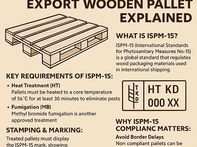 ISPM-15 Standard for Export Wooden Pallets Explained